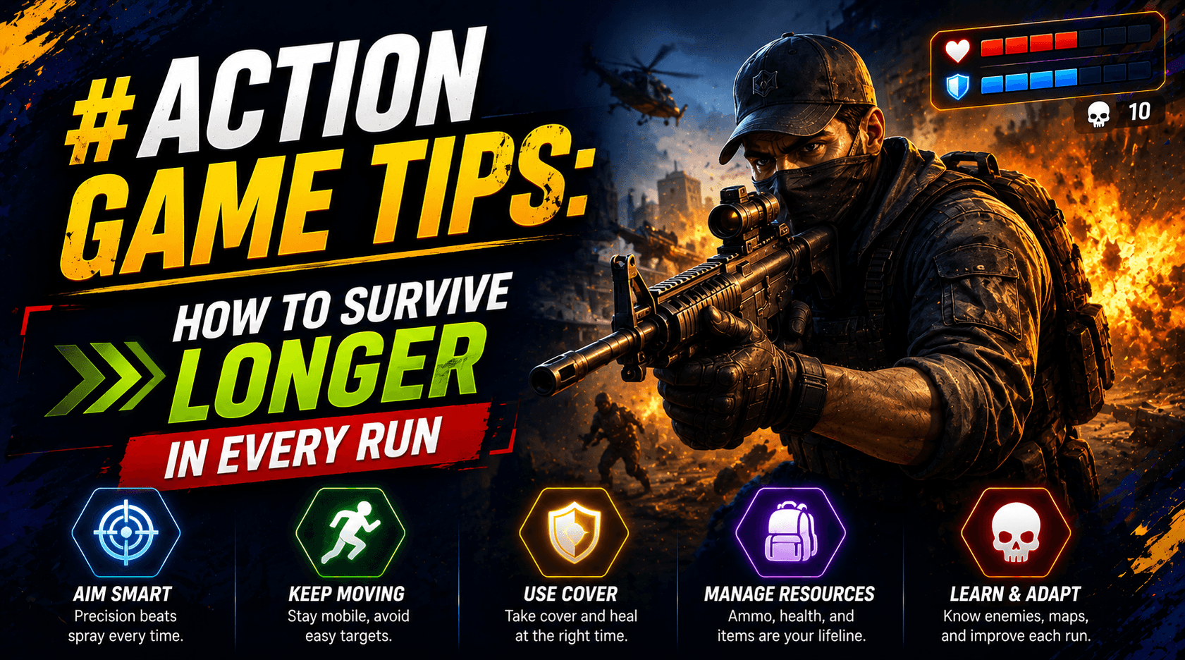 Action Game Tips: How to Survive Longer in Every Run