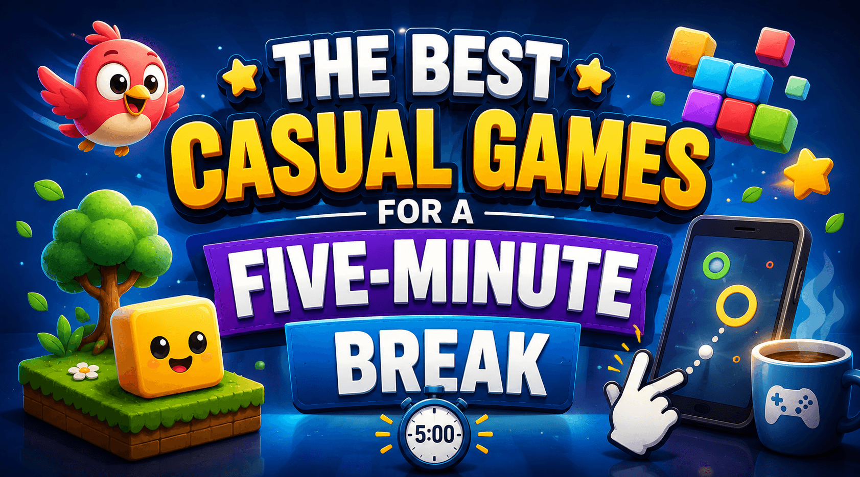 The Best Casual Games for a Five-Minute Break