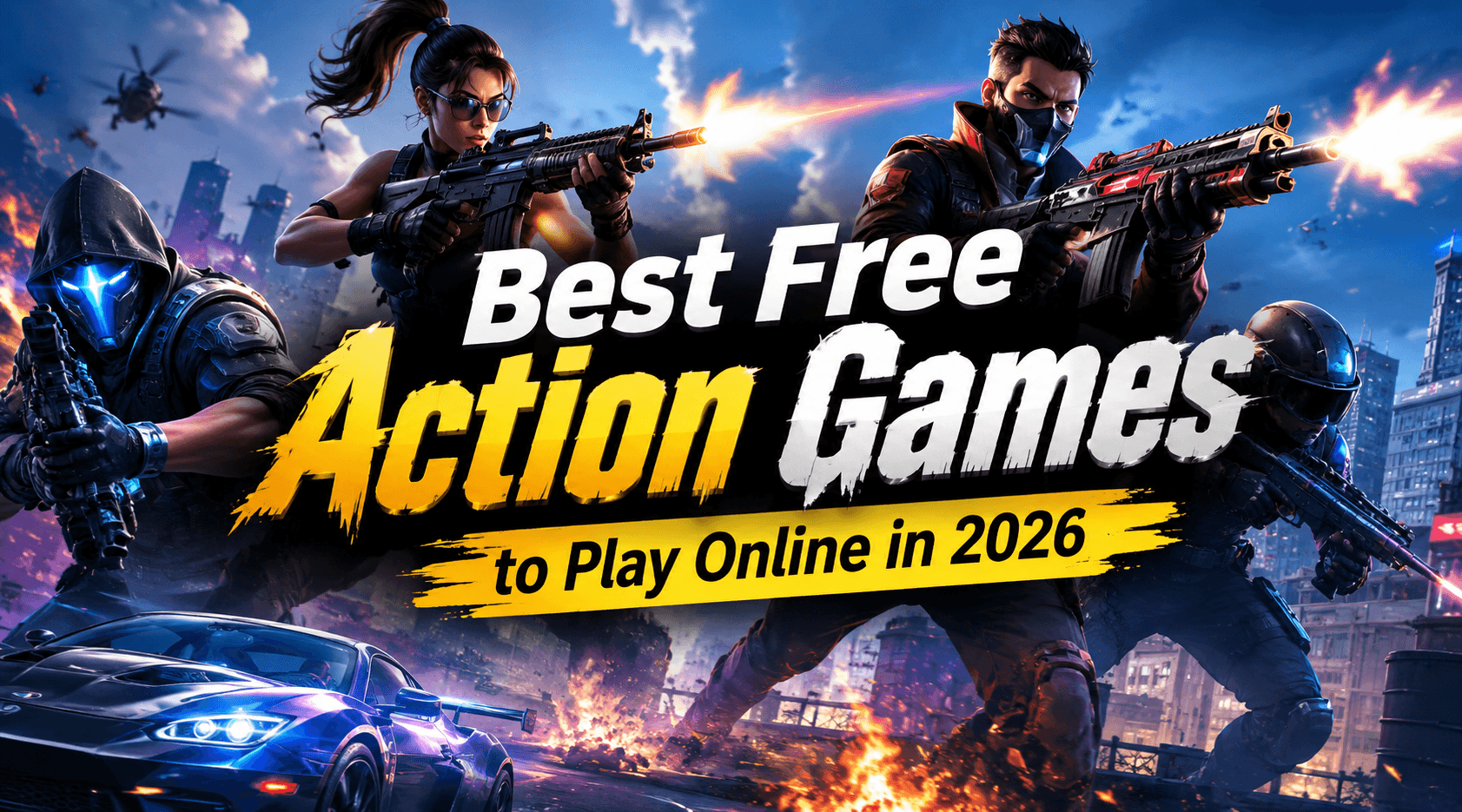 Best Free Action Games to Play Online in 2026