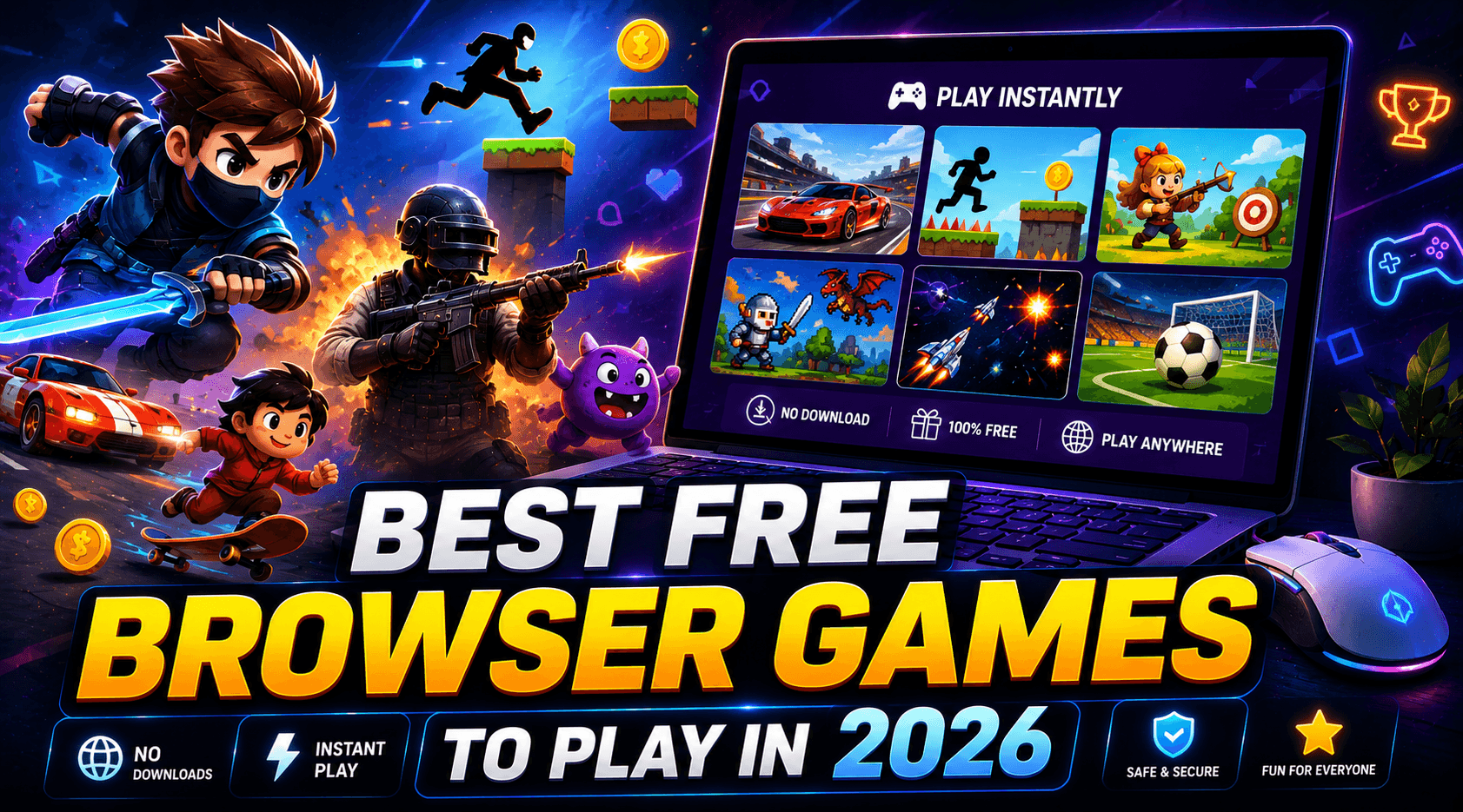Best Free Browser Games to Play in 2026