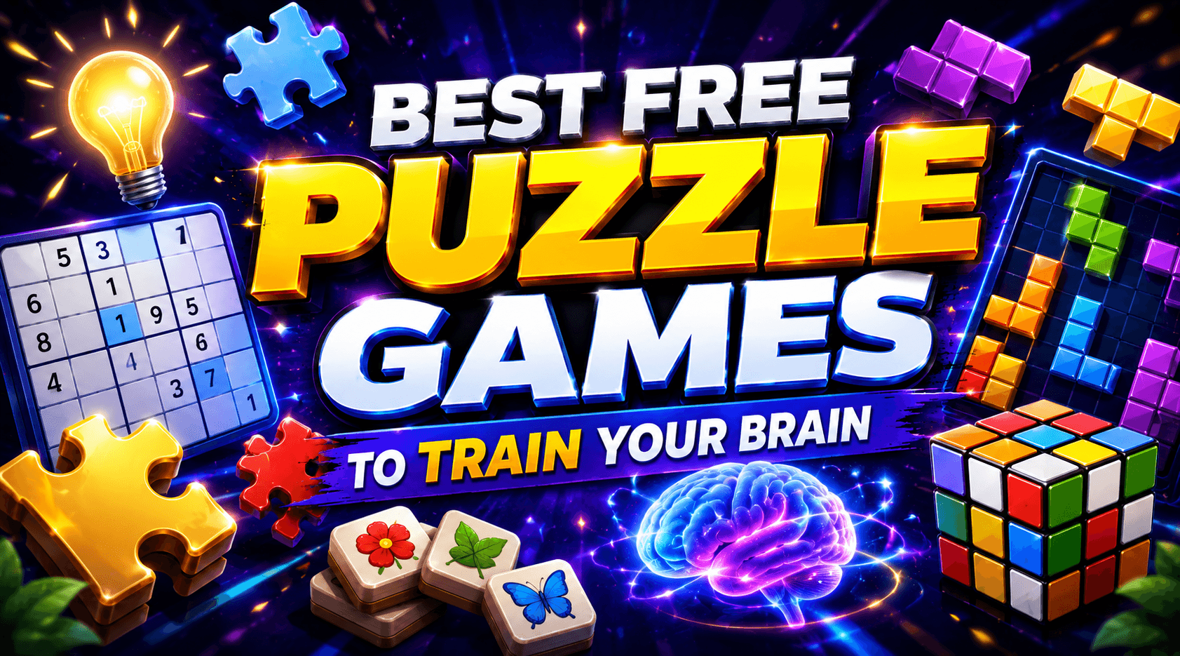 Best Free Puzzle Games to Train Your Brain
