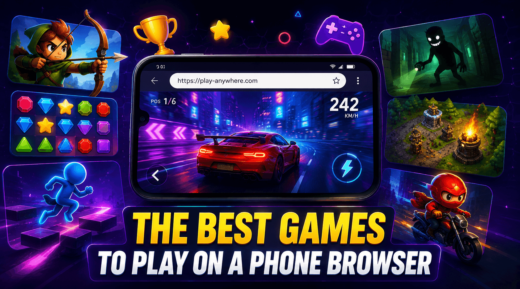 The Best Games to Play on a Phone Browser
