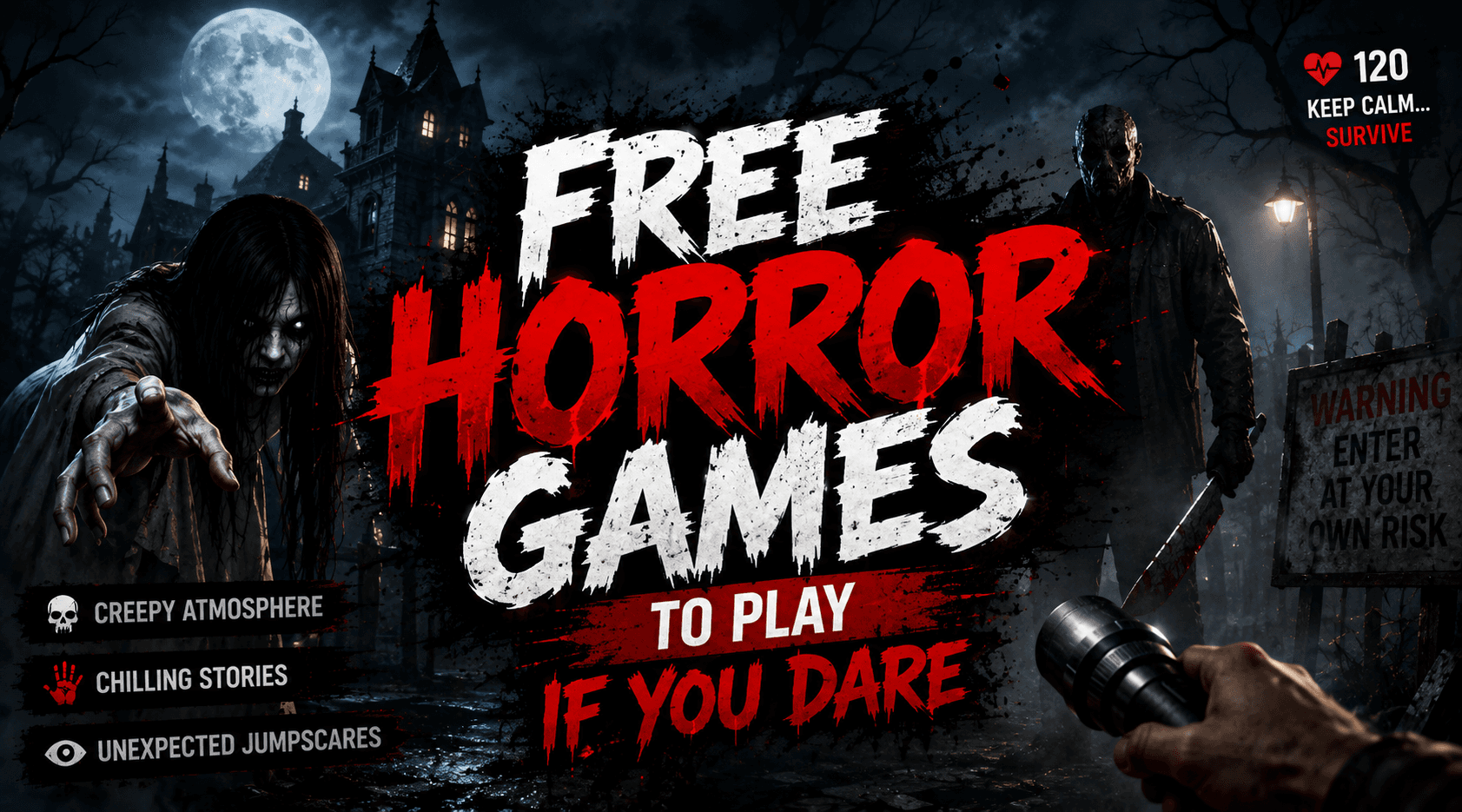 Free Horror Games to Play If You Dare