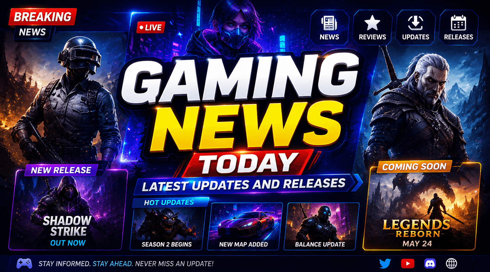 Gaming News Today: Latest Updates and Releases