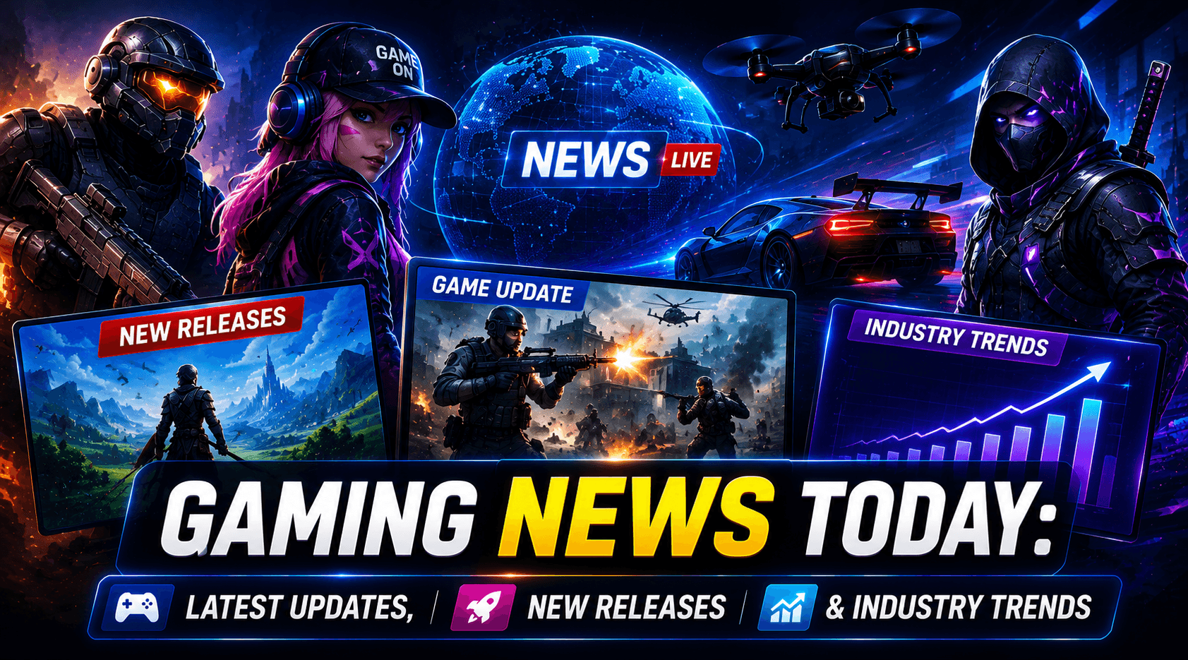Gaming News Today: Latest Updates, New Releases & Industry Trends