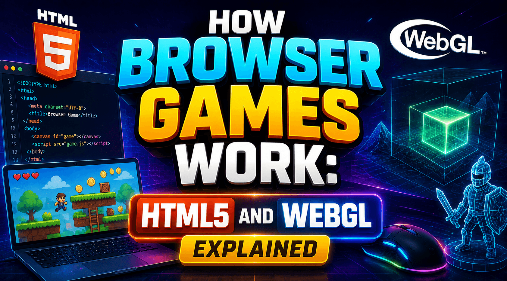How Browser Games Work: HTML5 and WebGL Explained