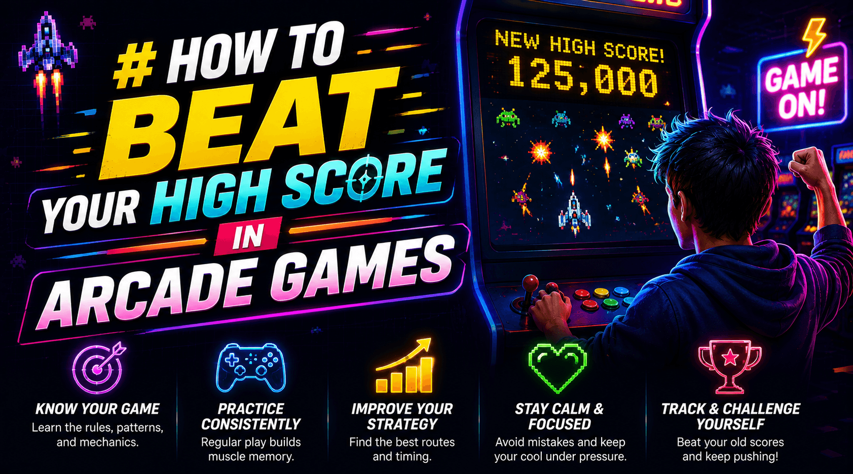 How to Beat Your High Score in Arcade Games