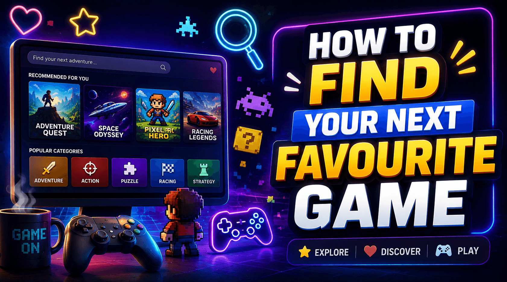 How to Find Your Next Favourite Game