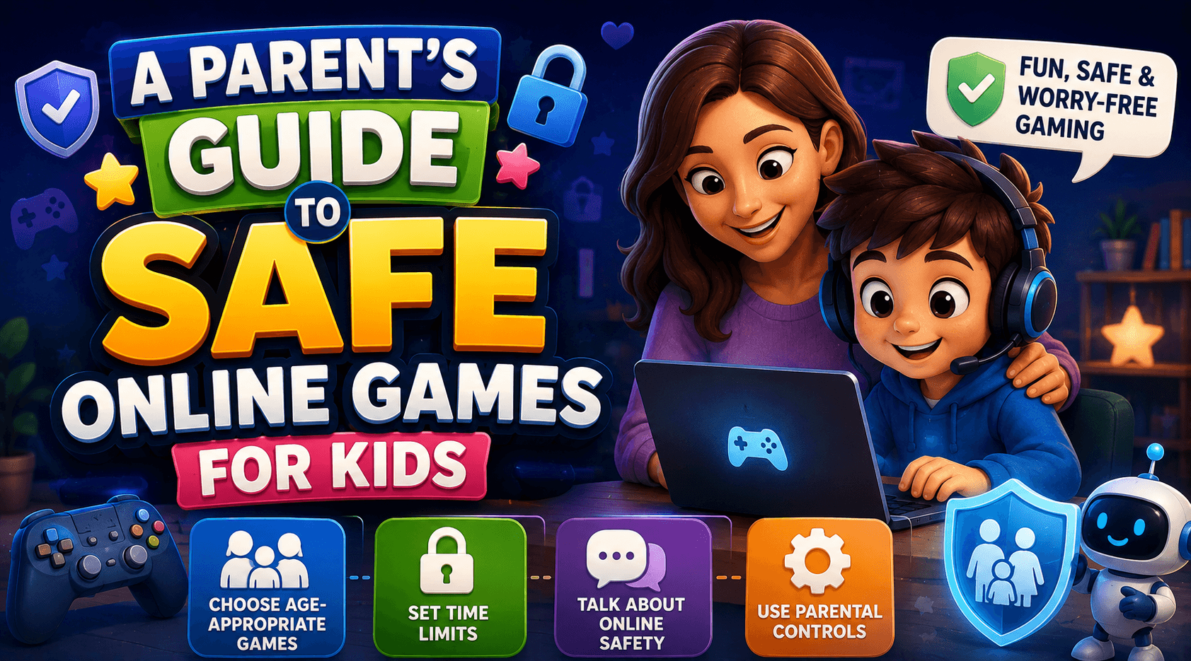 A Parent's Guide to Safe Online Games for Kids