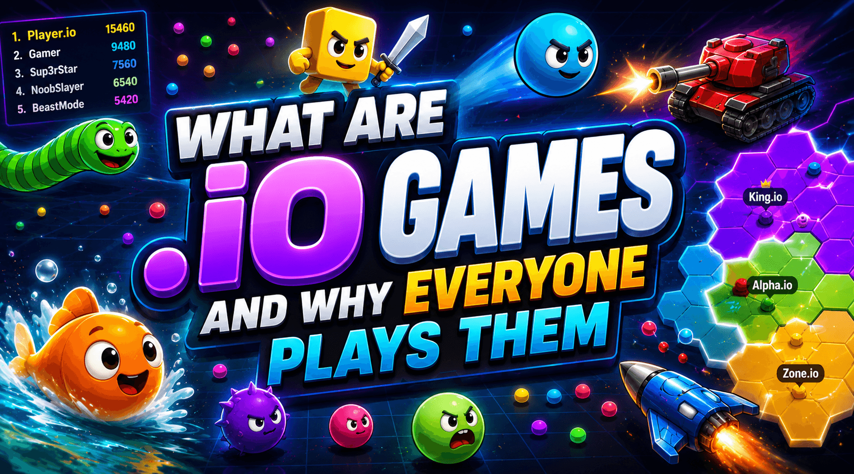 What Are .io Games and Why Everyone Plays Them