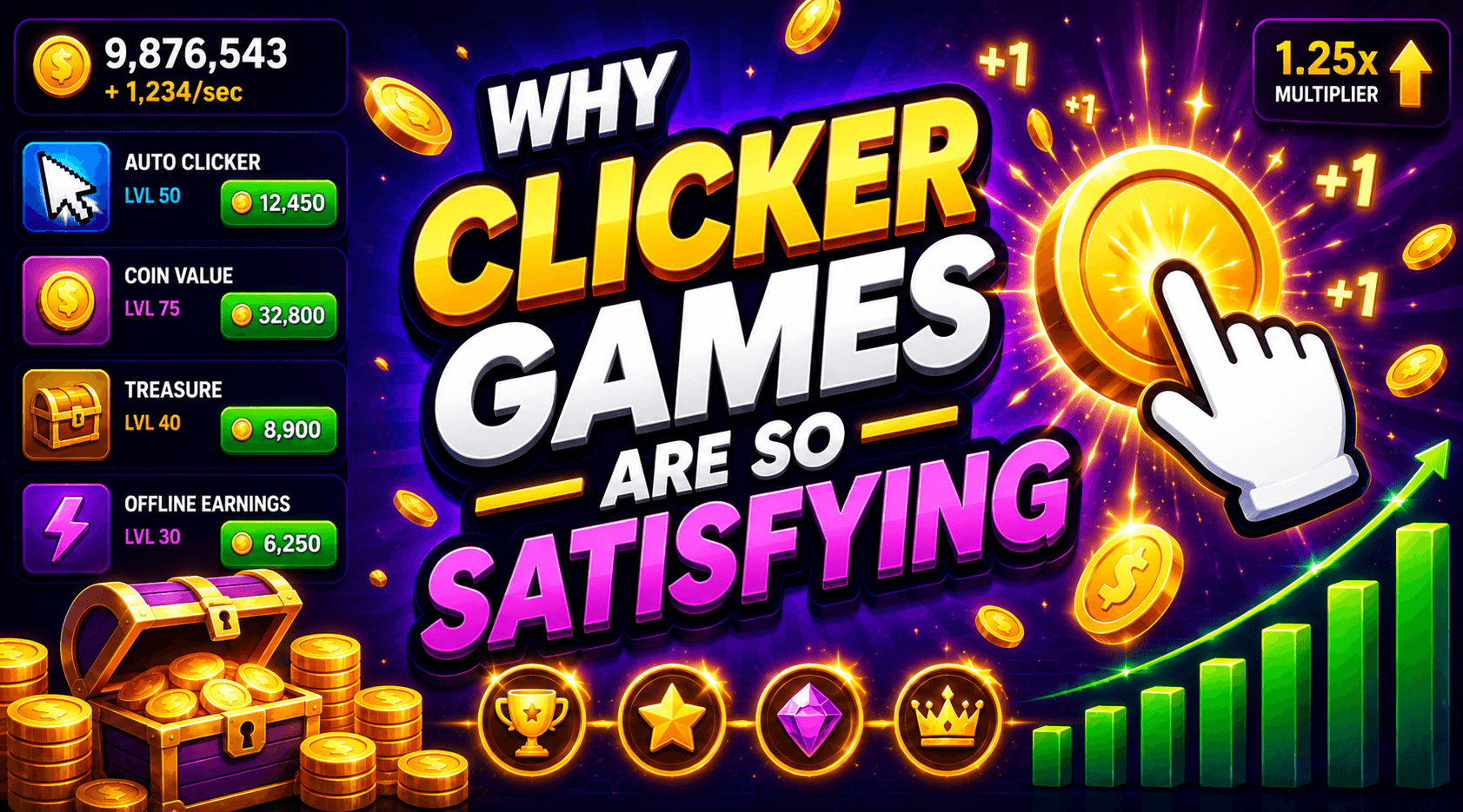 Why Clicker Games Are So Satisfying