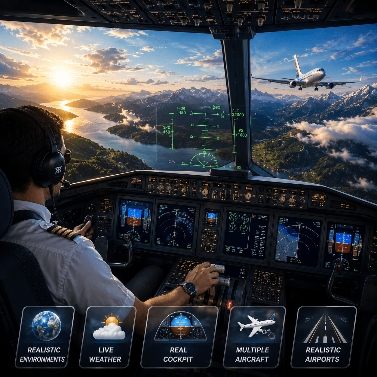 3D Flight Simulator