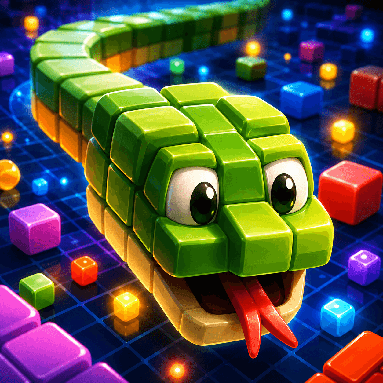 Blocky Snakes