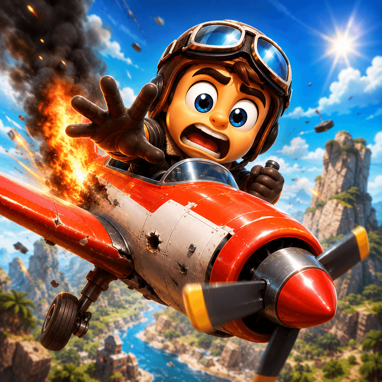 Crazy Crash Land Ing