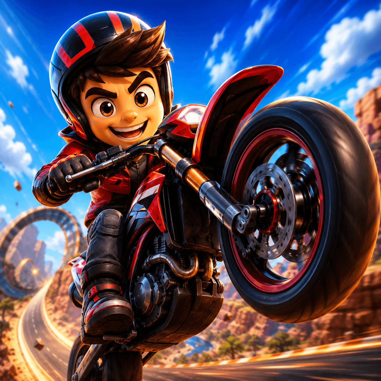 Crazy Motorcycle