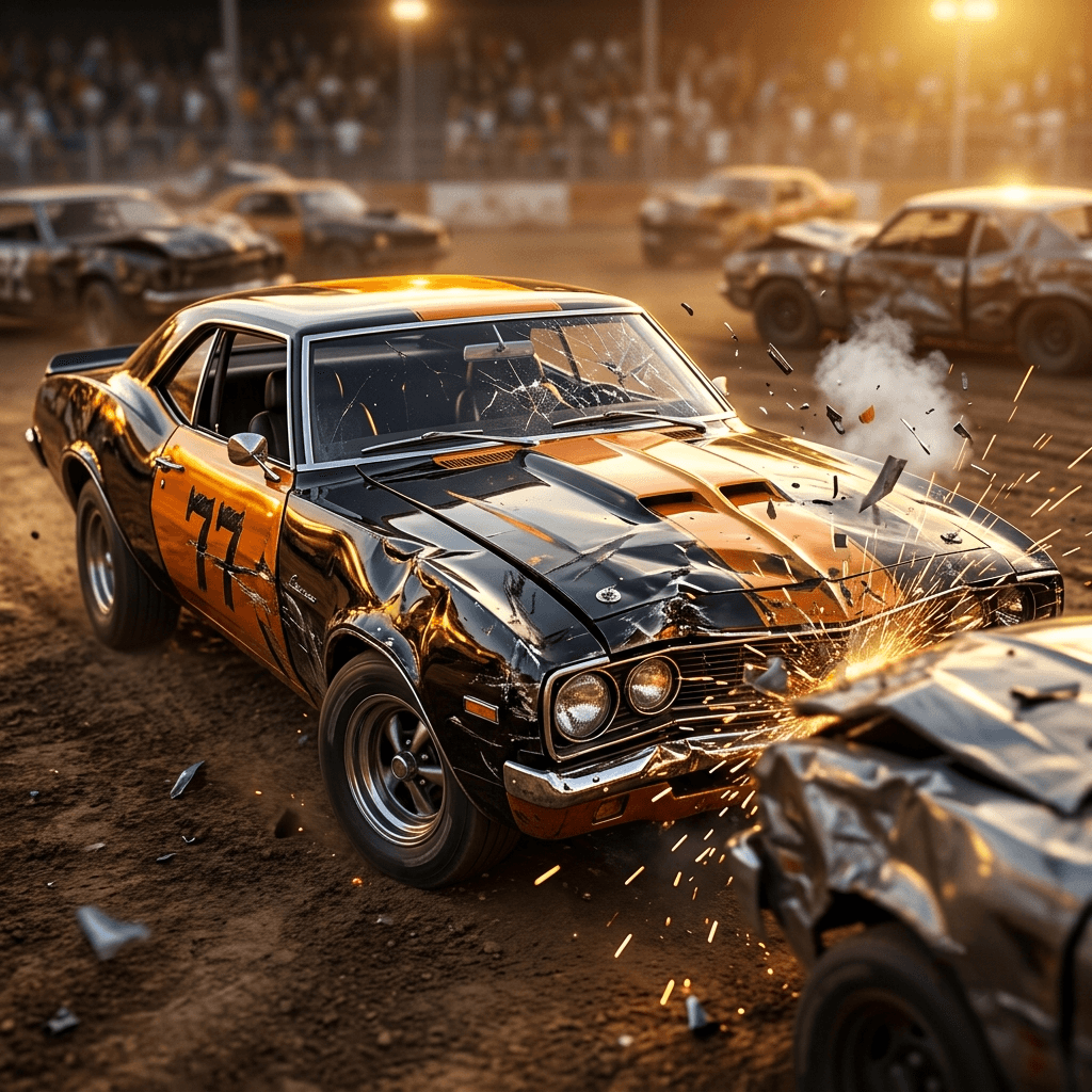 Demolition Derby Crash Racing
